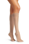 Wolford Satin Touch Knee High Socks In Cosmetic