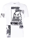 Mcq By Alexander Mcqueen Mcq Alexander Mcqueen Print T-shirt - White In Bianco