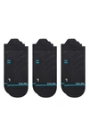 Stance Athletic 3-pack Tab Socks In Black