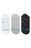 Stance Athletic 3-pack Tab Socks In Grey