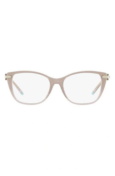 Tiffany & Co 52mm Butterfly Reading Glasses In Champagne