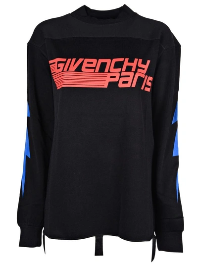 Givenchy Logo Sweatshirt In Black