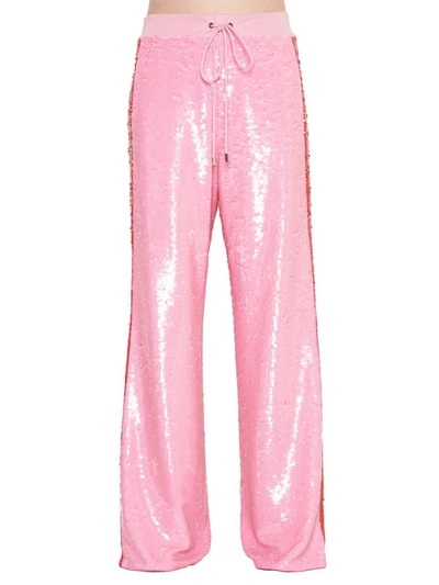 Alberta Ferretti Sequin Palazzo Trousers In J1222