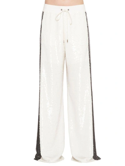 Alberta Ferretti Raimbow Week Pants In White