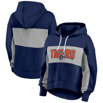 Fanatics Branded Navy Detroit Tigers Filled Stat Sheet Pullover Hoodie