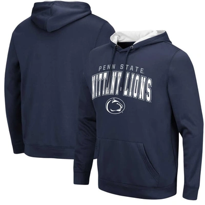 Colosseum Navy Penn State Nittany Lions Resistance Pullover Hoodie