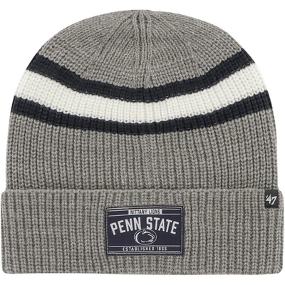 47 ' Charcoal Penn State Nittany Lions Penobscot Cuffed Knit Hat