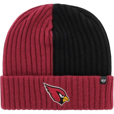 47 ' Cardinal Arizona Cardinals Fracture Cuffed Knit Hat