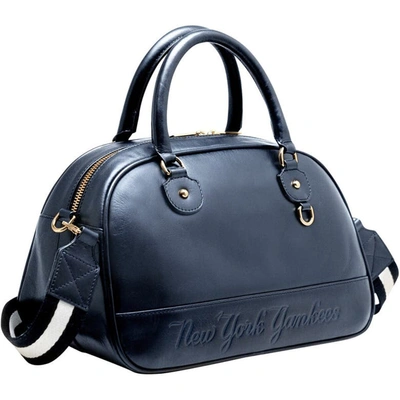 Lusso New York Yankees Rhetta Bowler Bag In Navy