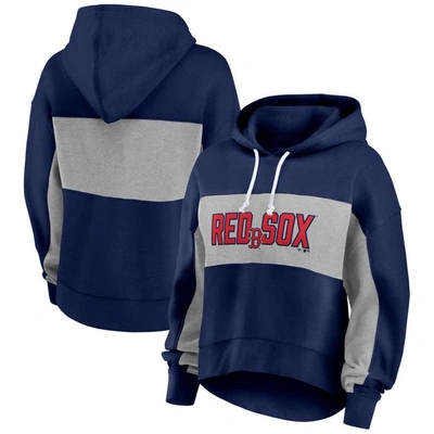 Profile Navy Boston Red Sox Plus Size Pullover Hoodie