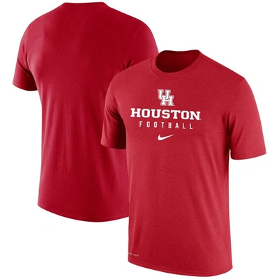 Nike Red Houston Cougars  T-shirt