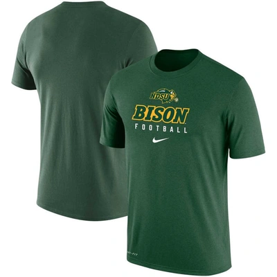 Nike Green Ndsu Bison  T-shirt