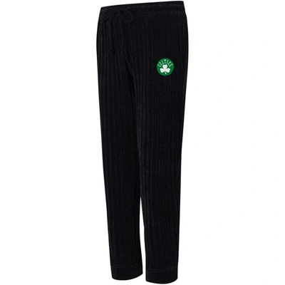 College Concepts Black Boston Celtics Linger Pants