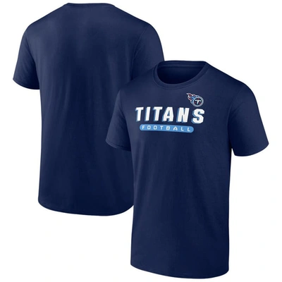Fanatics Branded  Navy Tennessee Titans T-shirt