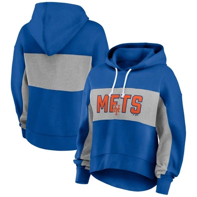 Fanatics Branded Royal New York Mets Filled Stat Sheet Pullover Hoodie