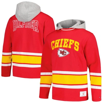 Tommy Hilfiger Red Kansas City Chiefs Ivan Fashion Pullover Hoodie