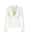 Patrizia Pepe Suit Jackets In White