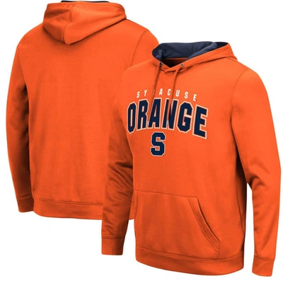 Colosseum Men's  Orange Syracuse Orange Resistance Pullover Hoodie