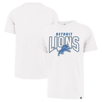 47 ' White Detroit Lions Restart Franklin T-shirt