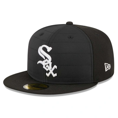 New Era Black Chicago White Sox Quilt 59fifty Fitted Hat