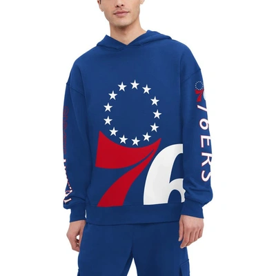 Tommy Jeans Royal Philadelphia 76ers Kenny Pullover Hoodie
