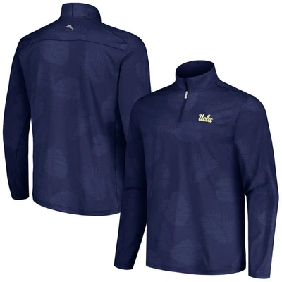 Tommy Bahama Blue Ucla Bruins Delray Frond Islandzone Half-zip Jacket