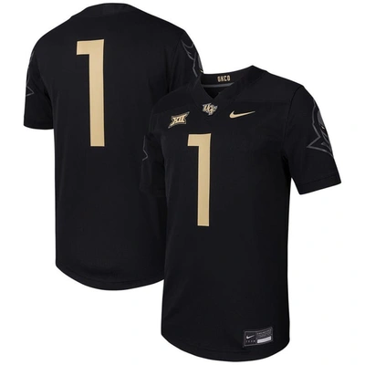 Nike #1 Black Ucf Knights Untouchable Football Replica Jersey