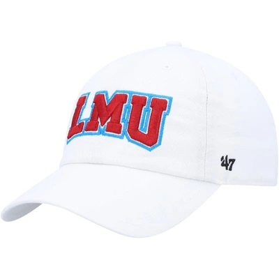 47 ' White Loyola Marymount Lions Clean Up Adjustable Hat