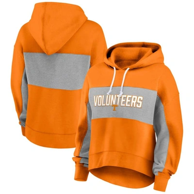 Fanatics Branded Tennessee Orange Tennessee Volunteers Filled Stat Sheet Pullover Hoodie