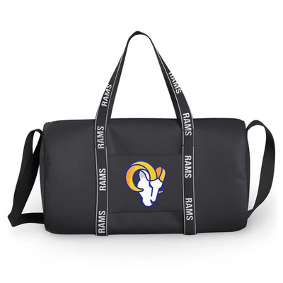 Wear By Erin Andrews Los Angeles Rams Gym Duffle Bag In Black