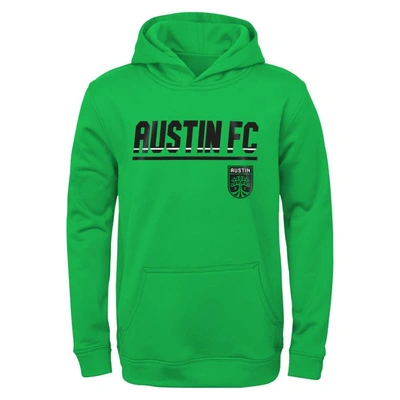 Outerstuff Kids' Youth Green Austin Fc Headliner Pullover Hoodie