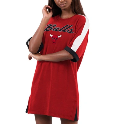 G-iii 4her By Carl Banks Red Chicago Bulls Flag Sneaker Dress