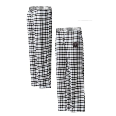 Concepts Sport Black Inter Miami Cf Sienna Flannel Pants