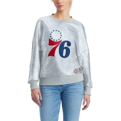 Tommy Jeans Silver Philadelphia 76ers Tracy Pullover Sweatshirt