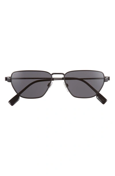 Burberry 56mm Square Sunglasses In Black