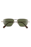 Burberry 56mm Square Sunglasses In Light Gold