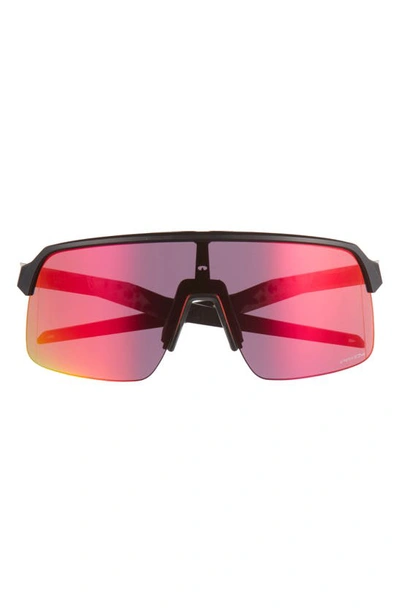 Oakley Sutro Lite Prizm™ Wrap Shield Sunglasses In Black Grey