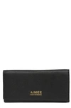 Aimee Kestenberg Sovana Foldover Slim Wallet In Black