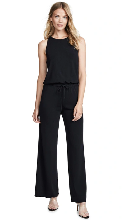 Theory Midrelle Jumpsuit In Black