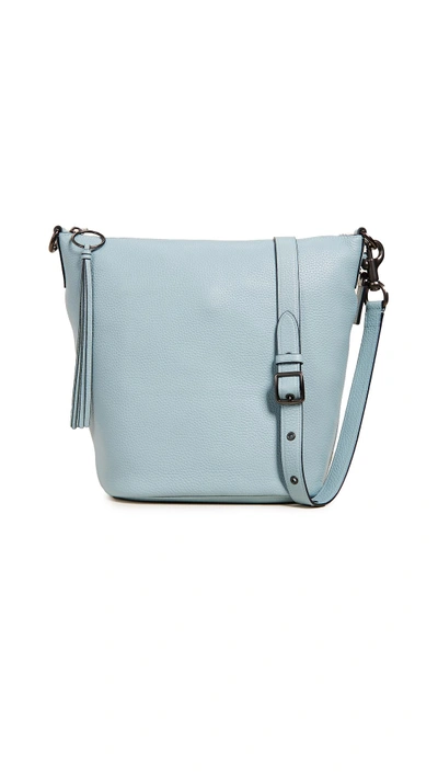 Coach 1941 Leather Duffle In Light Turquoise