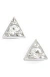 Anzie Cleo Stud Earrings In Silver