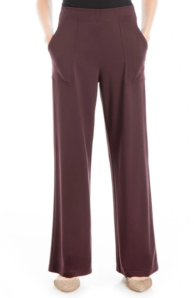 Max Studio Easy Wide Leg Pants In Fudge
