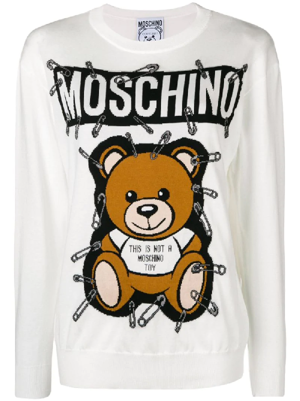 moschino jumper teddy bear