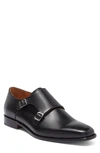 Curatore Vieste Monk Strap Shoe In Black