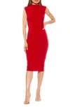 Alexia Admor Jan Bodycon Dress In Red