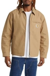 Carhartt Madera Reversible Jacket In Leather / Black