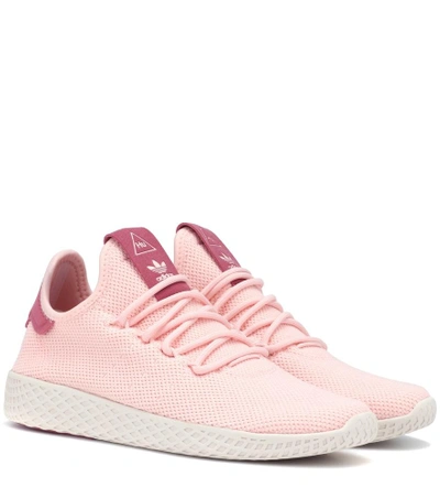 Adidas Originals By Pharrell Williams Tennis Hu运动鞋 In Pink