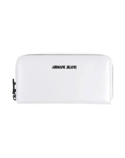 Armani Jeans Wallet In White