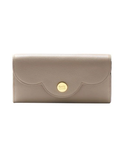 See By Chloé Wallets In Dove Grey