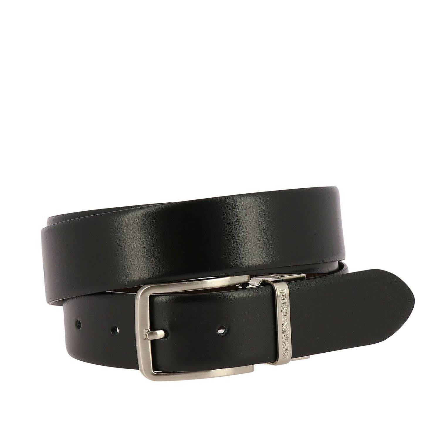 mens emporio armani belt